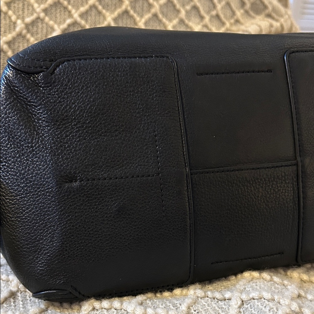 Tory Burch Black and Red Satchel - Picture 6 of 16